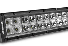 Load image into Gallery viewer, Go Rhino Xplor Bright Series Dbl Row LED Light Bar (Side/Track Mount) 21.5in. - Blk - Back View