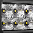 Load image into Gallery viewer, Go Rhino Xplor Bright Series Rectangle LED Flood Light Kit (Surface/Thread Std Mnt) 4x3 - Blk (Pair) - Side View