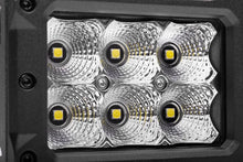 Load image into Gallery viewer, Go Rhino Xplor Bright Series Rectangle LED Flood Light Kit (Surface/Thread Std Mnt) 4x3 - Blk (Pair) - Side View