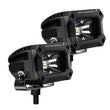 Load image into Gallery viewer, Go Rhino Xplor Bright Series Rectangle LED Spot Light Kit (Surface/Thread Stud Mnt) 3x2 - Blk (Pair) - Additional View 5