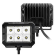 Load image into Gallery viewer, Go Rhino Xplor Bright Series Rectangle LED Spot Light Kit (Surface/Thread Stud Mnt) 4x3 - Blk (Pair) - Additional View 5