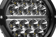 Load image into Gallery viewer, Go Rhino Xplor Bright Series Round LED Driving Light Kit w/DRL (Surface Mount) 6in - Blk (2 pc) - Back View