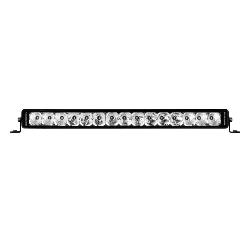Go Rhino Xplor Bright Series Sgl Row LED Light Bar (Side/Track Mount) 20.5in. - Blk - Main Product View