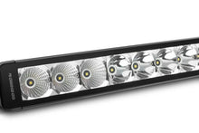 Load image into Gallery viewer, Go Rhino Xplor Bright Series Sgl Row LED Light Bar (Side/Track Mount) 20.5in. - Blk - Side View