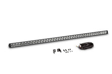 Load image into Gallery viewer, Go Rhino Xplor Bright Series Sgl Row LED Light Bar (Side/Track Mount) 51in. - Blk - Installation View