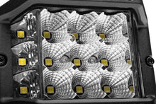 Load image into Gallery viewer, Go Rhino Xplor Bright Series Sideline Cube LED Flood Light Kit (Surface Mount) 4x3 - Blk (Pair) - Back View