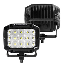 Load image into Gallery viewer, Go Rhino Xplor Bright Series Sideline Cube LED Flood Light Kit (Surface Mount) 4x3 - Blk (Pair) - Additional View 6