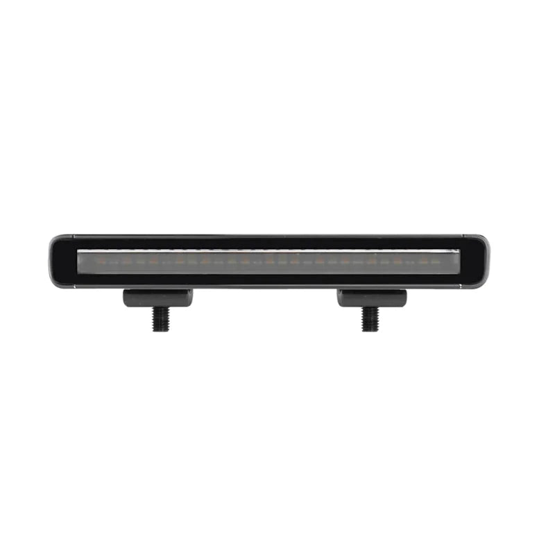 Go Rhino Xplor Flash Series Sgl Multi Function LED Light Bar (Track Mount) 10in. - Blk - Main Product View