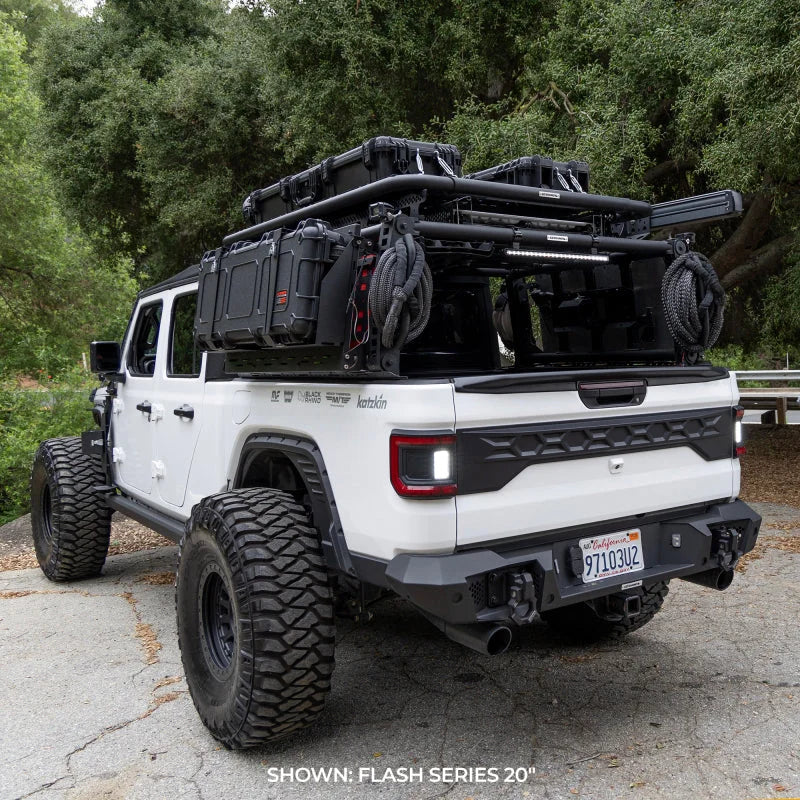 Go Rhino Xplor Flash Series Sgl Multi Function LED Light Bar (Track Mount) 10in. - Blk - Additional View 8
