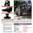 Load image into Gallery viewer, Go Rhino Xventure Gear EG1 El Gato Hydraulic Jack - Graphite - Additional View 5
