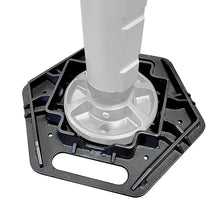 Load image into Gallery viewer, Go Rhino Xventure Gear El Gato Base Plate - Blk - Main Product View