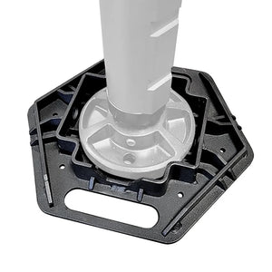 Go Rhino Xventure Gear El Gato Base Plate - Blk - Main Product View