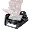 Load image into Gallery viewer, Go Rhino Xventure Gear El Gato Base Plate - Blk - Side View
