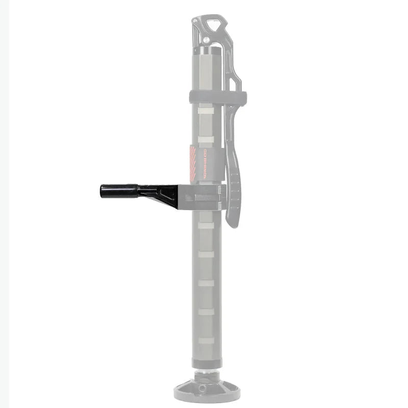 Go Rhino Xventure Gear El Gato Extended Tooth Accessory - Graphite - Side View