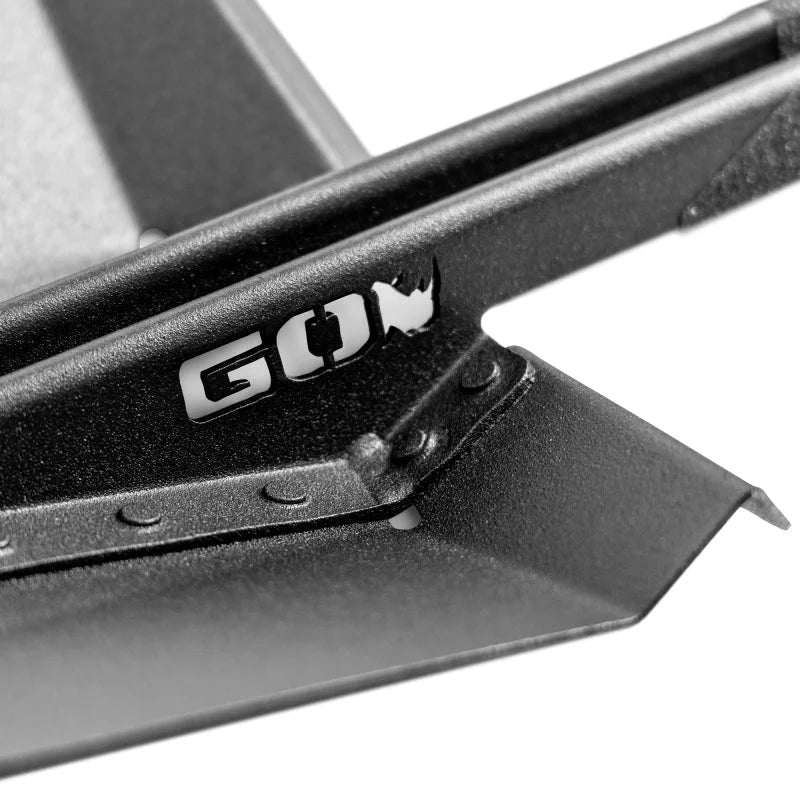 Go Rhino Xventure Gear Sharktooth Stackable Shovel - Textured Black - Side View