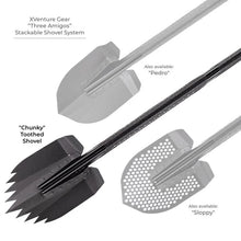 Load image into Gallery viewer, Go Rhino Xventure Gear Sharktooth Stackable Shovel - Textured Black - Additional View 5
