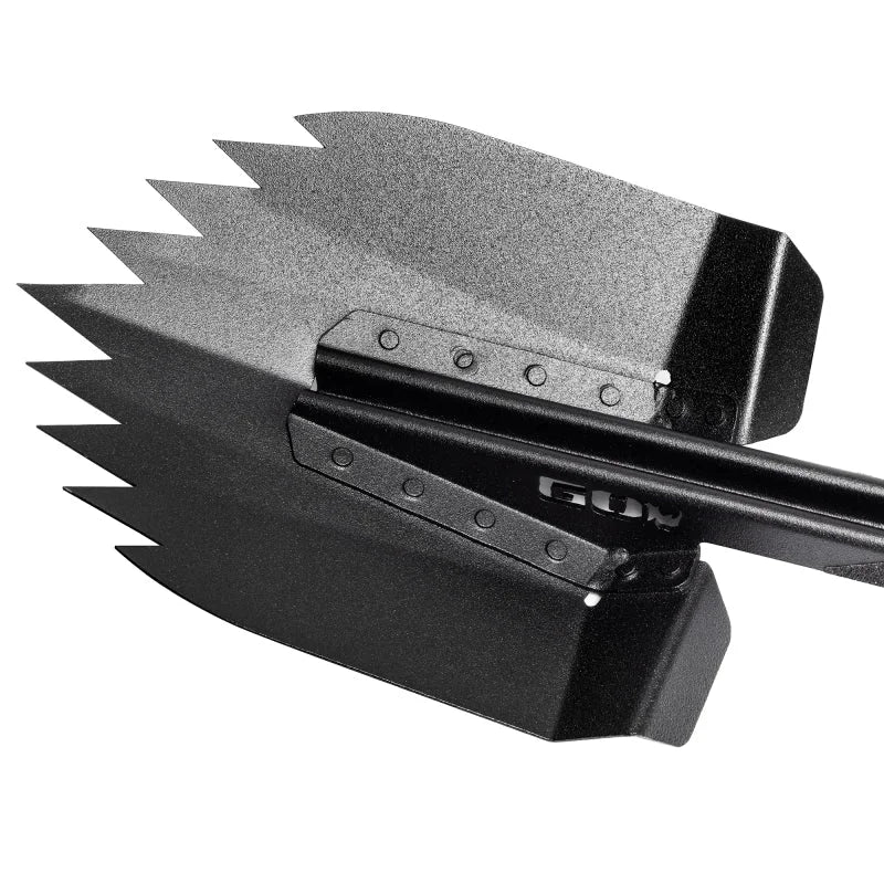 Go Rhino Xventure Gear Sharktooth Stackable Shovel - Textured Black - Additional View 7