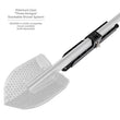 Load image into Gallery viewer, Go Rhino Xventure Gear Sharktooth Stackable Shovel - Textured Black - Additional View 8