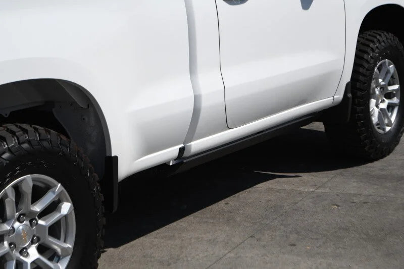 Go VoltStep Running Board Kit Textured Black fits 2019-2026 Chevrolet Silverado 1500 / 2019-2026 GMC Sierra 1500 - Additio...