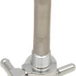 Load image into Gallery viewer, Golan Inc "Click-Slick" Fuel Petcock - Backward - Chrome - 3/8" NPT 75-516B-CS - Main Product View