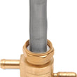 Load image into Gallery viewer, Golan Inc "Click-Slick" Fuel Petcock - Downward - Black - 22mm 76-312D-BLK - Detail View