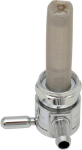 Load image into Gallery viewer, Golan Inc "Click-Slick" Fuel Petcock - Straight - Chrome - 22mm 76-312S-CS - Main Product View