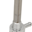Load image into Gallery viewer, Golan Inc "Click-Slick" Fuel Petcock - Straight - Chrome - 3/8" NPT 75-516S-CS - Main Product View