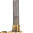 Load image into Gallery viewer, Golan Inc "Click-Slick" Fuel Petcock - Straight - Raw Brass - 22mm 76-312S-BS - Side View