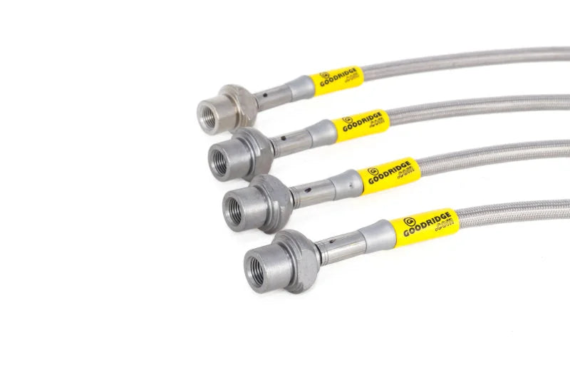 Goodridge 00-05 Toyota MR2 Spyder Stainless Steel Brake Line Kit - Installation View