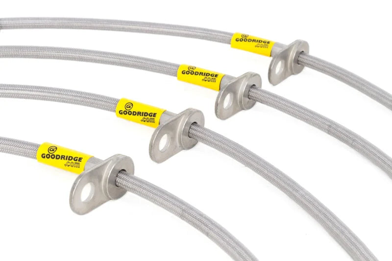 Goodridge 00-05 Toyota MR2 Spyder Stainless Steel Brake Line Kit - Additional View 7