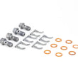 Load image into Gallery viewer, Goodridge 00-06 Chevrolet Tahoe (w/Rear Disc w/o Stabila Trak) Stainless Steel Brake Line Kit - Back View