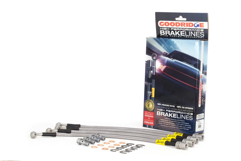 Goodridge 01-05 Lexus IS300 Stainless Steel Brake Line Kit - Main Product View
