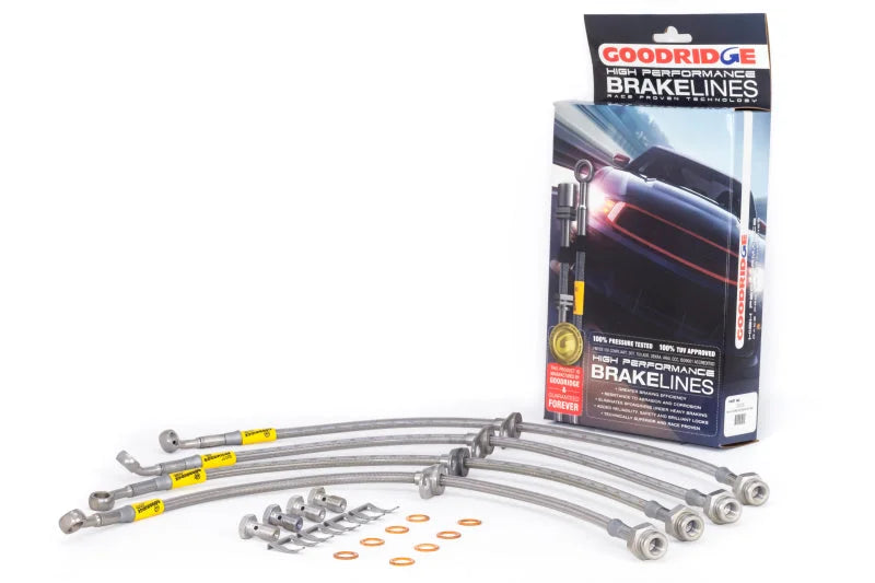 Goodridge 03+ Honda Accord w/ Rear Disc Brake Lines - Main Product View