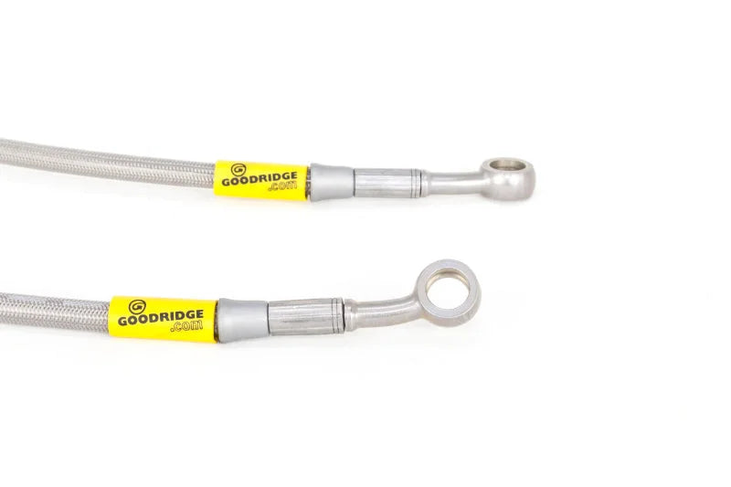 Goodridge 03+ Honda Accord w/ Rear Disc Brake Lines - Back View