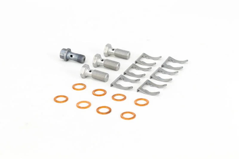 Goodridge 04-06 Cadillac CTS-V (w/Brembo Brakes) Stainless Steel Brake Line Kit - Installation View
