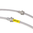 Load image into Gallery viewer, Goodridge 04-13 Mazda 3/Mazdaspeed3 Stainless Steel Brake Line Kit - Installation View