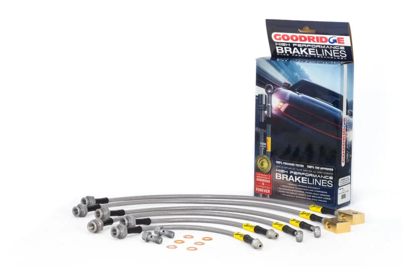 Goodridge 04+ Nissan Titan VDCS Model Brake Lines - Main Product View