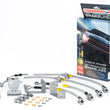 Load image into Gallery viewer, Goodridge 05-14 Ford Mustang (w/ABS) Stainless Steel Brake Line Kit - Side View