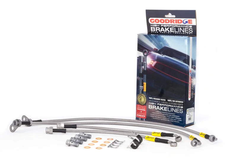 Goodridge 06-19 Mazda MX-5 Miata NC/ND Stainless Steel Brake Line Kit - Main Product View