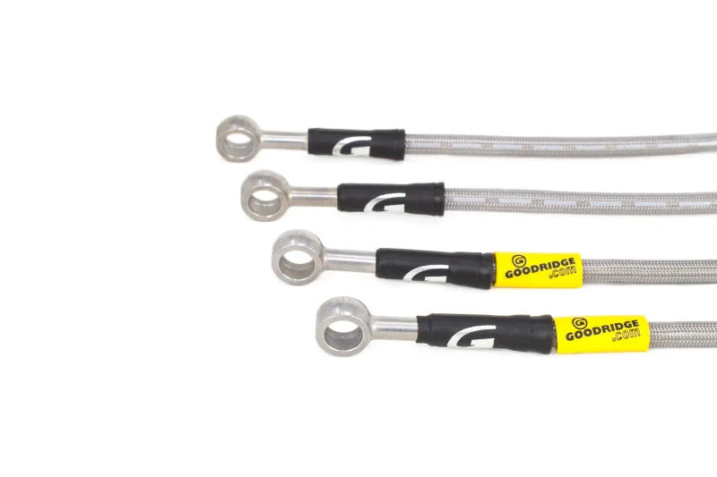 Goodridge 08-14 Subaru STi (w/Brembo Calipers) Stainless Steel Brake Line Kit - Additional View 7