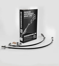 Load image into Gallery viewer, Goodridge 08-15 Mitsubishi Lancer Stainless Steel Front Brake Lines - Main Product View
