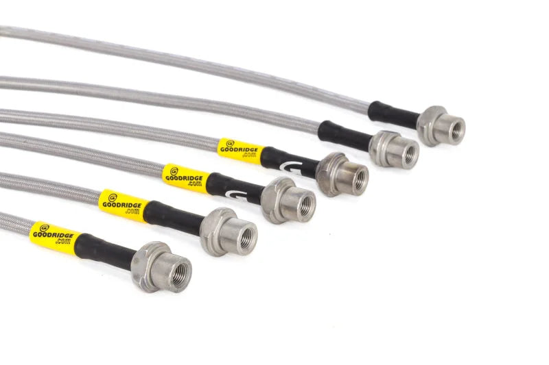 Goodridge 08+ Toyota Tundra 2/4WD Brake Lines - Back View