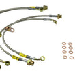 Load image into Gallery viewer, Goodridge 10-15 Chevrolet Camaro Stainless Steel Brake Line Kit - Side View