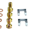 Load image into Gallery viewer, Goodridge 10-15 Chevrolet Camaro Stainless Steel Brake Line Kit - Back View
