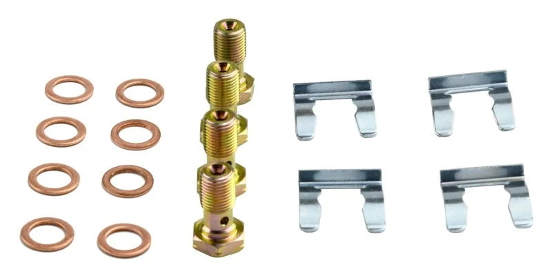 Goodridge 10-15 Chevrolet Camaro Stainless Steel Brake Line Kit - Back View