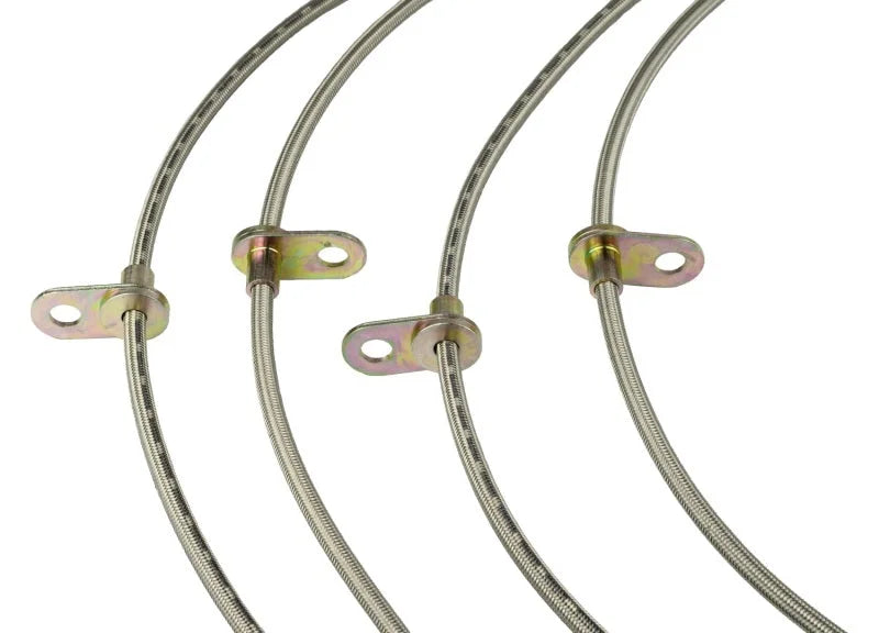 Goodridge 12-15 Chevrolet Camaro (ZL1 Only) Stainless Steel Brake Line Kit - Installation View