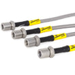 Load image into Gallery viewer, Goodridge 13-15 Subaru Crosstrek XV (All Models) SS Brake Line Kit - Installation View