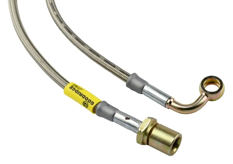 Goodridge 13-16 Scion FR-S/Subaru BRZ Stainless Steel Brake Line Kit - Side View