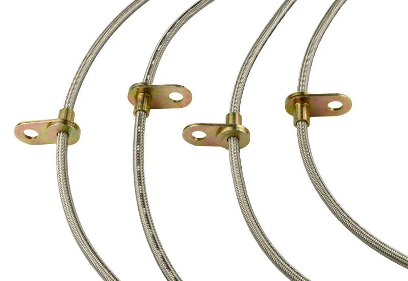 Goodridge 13-16 Scion FR-S/Subaru BRZ Stainless Steel Brake Line Kit - Back View