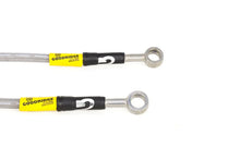 Load image into Gallery viewer, Goodridge 15-16 Subaru STi (w/ Brembo Calipers) Stainless Steel Brake Line Kit - Installation View